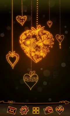 Warm Heart GOLauncher EX Theme android App screenshot 3